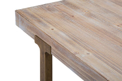 Table rectangulaire Ankara Métal et Bois