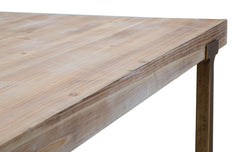 Table rectangulaire Ankara Métal et Bois