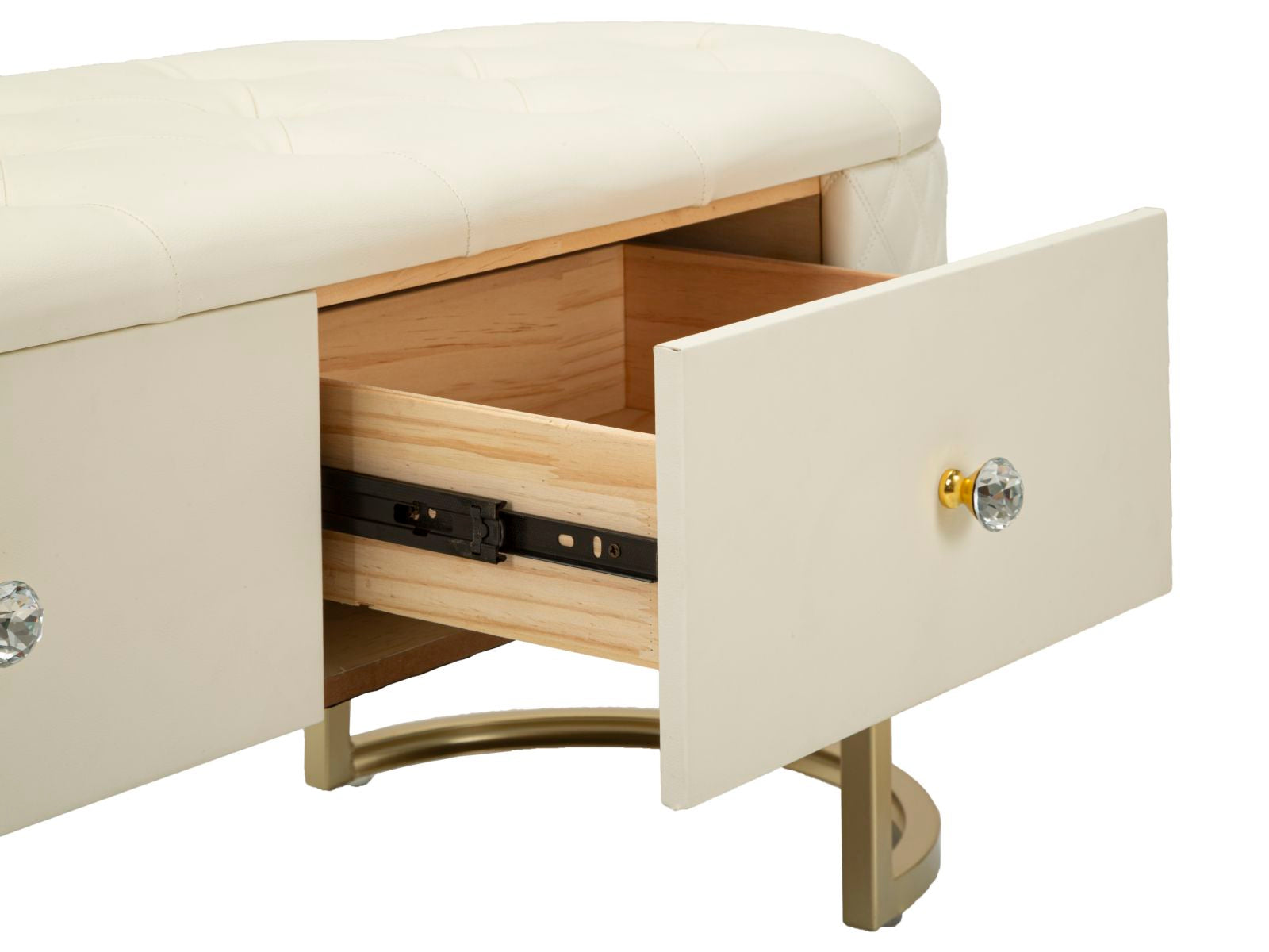 BENCH WITH DRAWERS SHARON CM 120X40X43