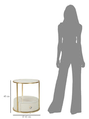 TABLE DE NUIT SHARON CM Ø 43X48
