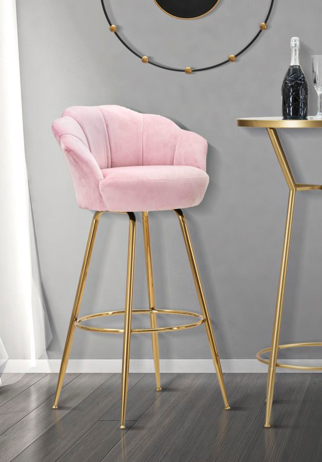 BAR STOOL BAR VIENNA ROSA CM 55X53X110
