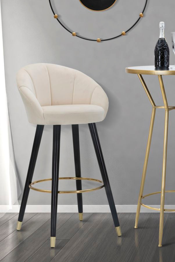 BAR STOOL PRAGUE CREMA CM 55X56X104