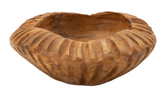 Plateau arrondi Geris Teck recyclé sculpté