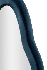 Miroir mural Velours Bleu