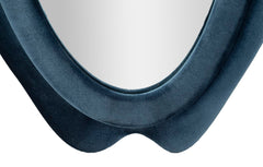 Miroir mural Velours Bleu