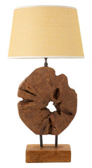 Lampe de table en teck recyclé Kepala