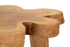 Table basse irrégulière Bintang Teck recyclé