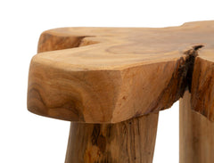 Table basse irrégulière Bintang Teck recyclé