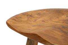 Tabouret en teck recyclé