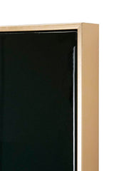 Tableau mural gorille costume en toile cadre bois doré