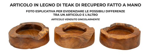 Plateau Erusi Plus Teck Recyclé