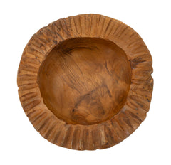 Plateau arrondi Geris Teck recyclé sculpté
