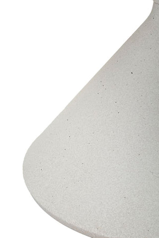 Mesa de centro Cerámica Mármol y Hierro Blanco
