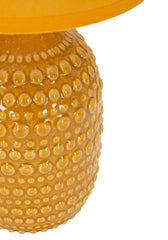 Lampe de chevet décorations en relief Ocre abat-jour Ocre