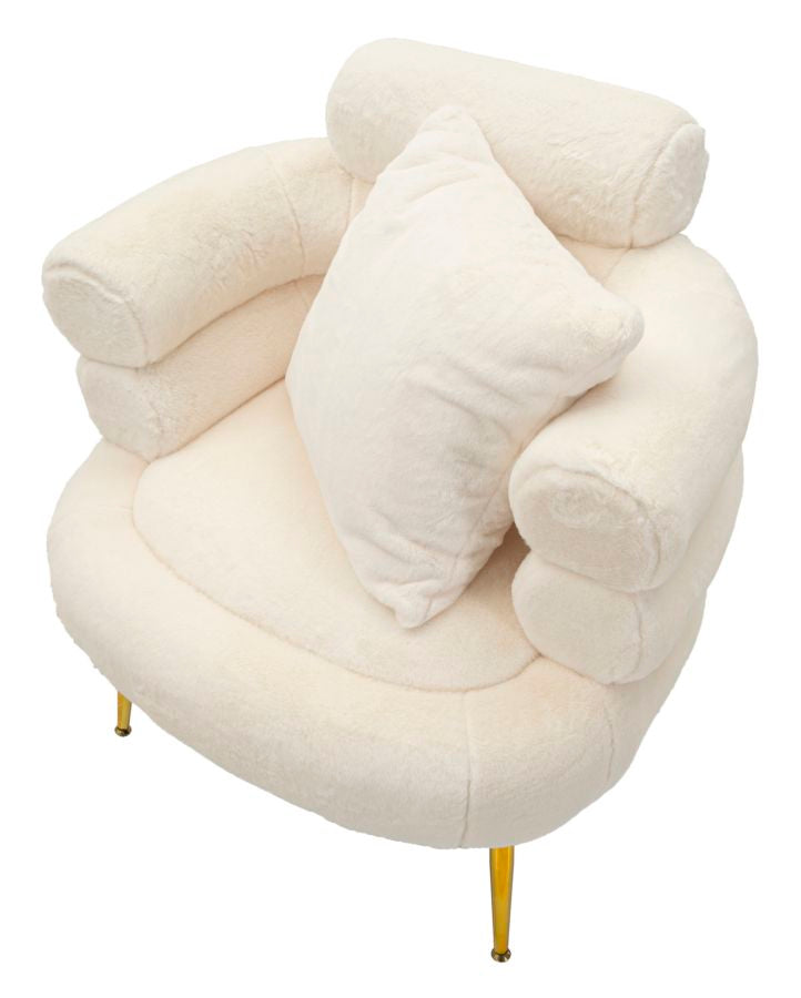 ARMCHAIR SOFFY PLUS WITH CUSHION CM 78X68X85