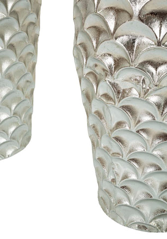 VASE HOLDER SILVY SET 2 PCS CM Ø 37X92X-32X75