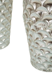 VASE HOLDER SILVY SET 2 PCS CM Ø 37X92X-32X75