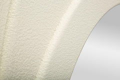 Miroir mural Dafne blanc formes sinueuses
