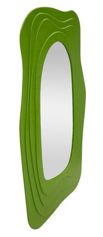 Miroir mural sinueux Dafne Vert
