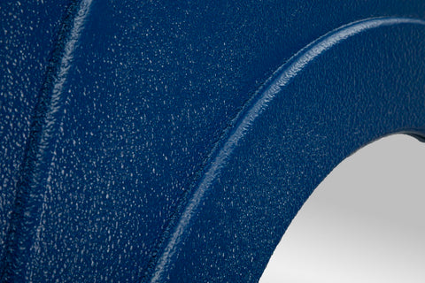 Espejo de pared sinuoso Dafne Azul
