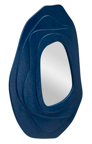 Espejo de pared Dalia azul