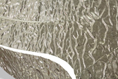 Miroir mural carré Aury Métal Argenté