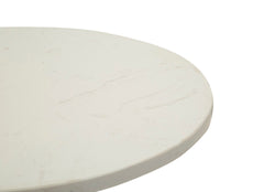 Table basse Marbre Argenté base Métal