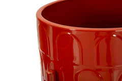 Porte-vase ensemble 3 pièces métal coloré