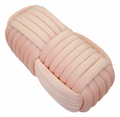 Banco de terciopelo rosa