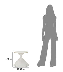 Table basse Céramique Marbre et Fer Blanc