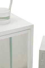 Ensemble de lanternes blanches 3 pcs