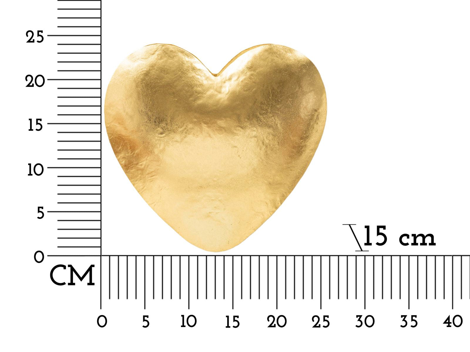 WALL LAMP GOLDY HEART CM 25,5X15X24