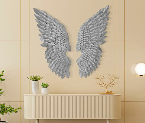 Panneau mural décoratif Ali ensemble de 2 pièces Argenté