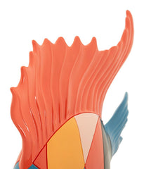 Objet décoratif Poisson Rubic en couleurs vives