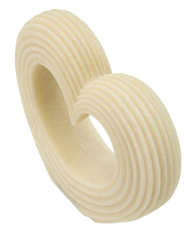 Cœur décoratif en teintes claires avec texture lignes fines