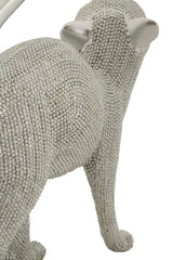Statuette de chat Argent