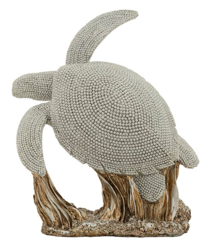 Estatua decorativa de tortuga estilo contemporáneo