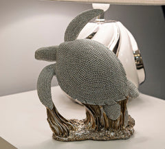 Statue tortue décorative style contemporain