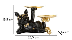 Chien Rover avec Plateau doré