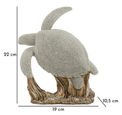 Statue tortue décorative style contemporain
