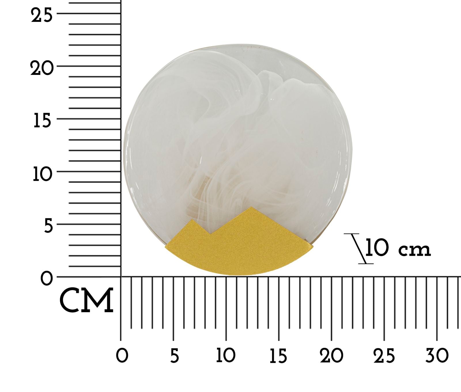 WALL LAMP MOON CM Ø 20X10