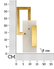 WALL LAMP CUBE CM 15X8X33