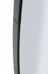 OSLO BLUE WALL MIRROR CM 55X2X150 ( INSIDE MIRROR SIZE CM 42,5x137,5)