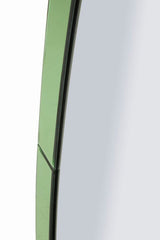 OSLO WALL MIRROR GREEN CM 55X2X150 ( INSIDE MIRROR SIZE CM 42,5x137,5)