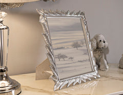 LEAVY FRAME SILVER CM 27X2X32,3 (INTERNAL MEASURE CM 20X25) _x000D_
