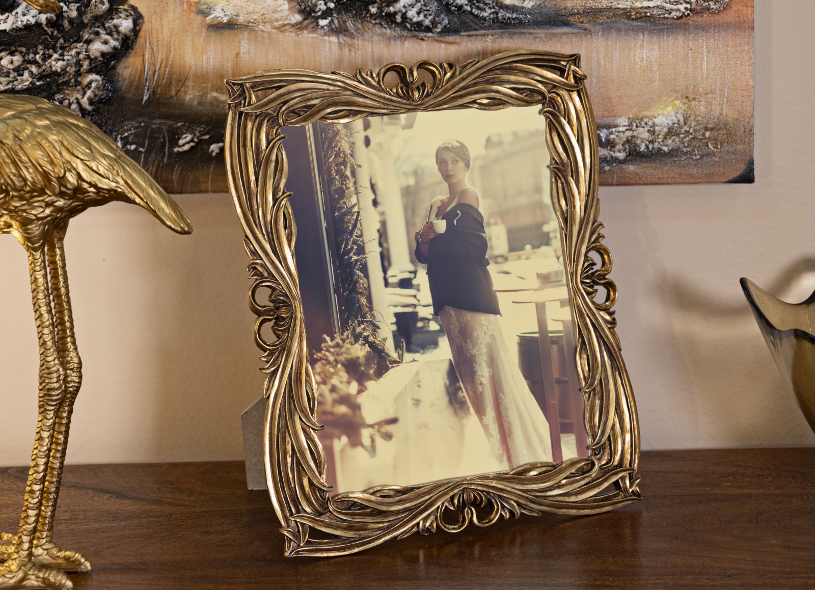 BAROQUE FRAME CM 27,5x2x32,5 (INTERNAL MEASURE CM 20x25) 