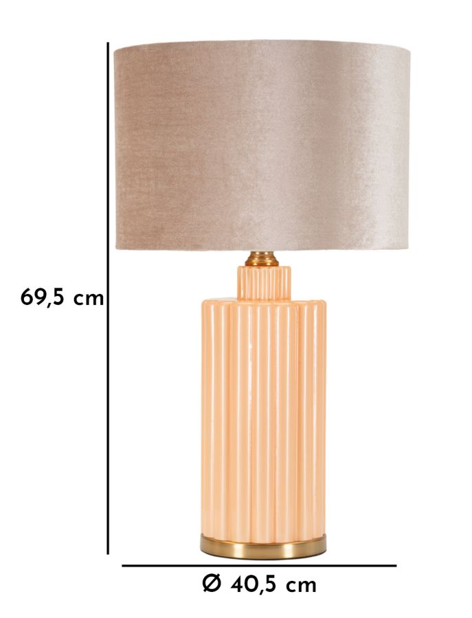 TABLE LAMP PERLY -D- CM 40,5 X 69,5
