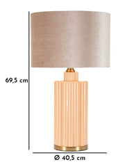 TABLE LAMP PERLY -D- CM 40,5 X 69,5