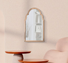TANGIER WALL MIRROR PINK CM 47X1X80 ( INSIDE MIRROR SIZE CM 41X74)