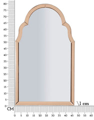 TANGIER WALL MIRROR PINK CM 47X1X80 ( INSIDE MIRROR SIZE CM 41X74)